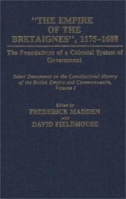 Tapa de Select documents on the constitutional history of the British Empire and Commonwealth