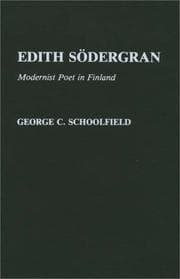 Tapa de Edith Södergran