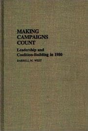 Tapa de Making campaigns count : leadership and coalition-building in 1980