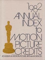 Tapa de Annual Index to Motion Picture Credits 1982