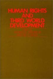 Tapa de Human rights and Third World development