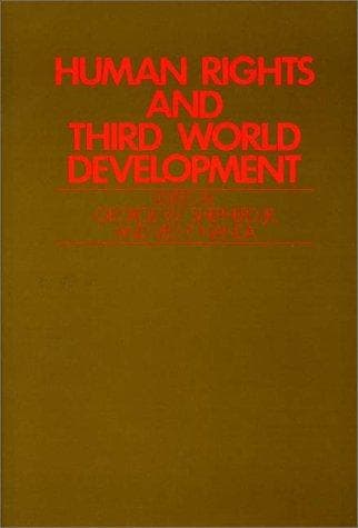 Tapa de Human rights and Third World development