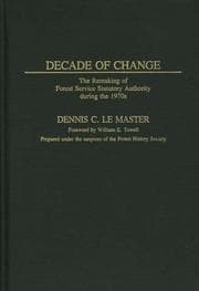 Tapa de Decade of change