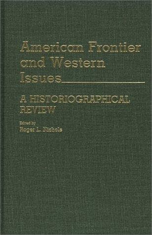 Tapa de American Frontier and Western Issues