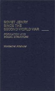 Tapa de Soviet Jewry since the Second World War