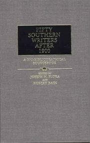 Tapa de Fifty southern writers after 1900