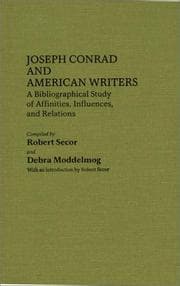 Tapa de Joseph Conrad and American writers