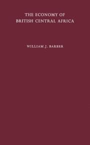 Tapa de The economy of British Central Africa