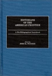 Tapa de Historians of the American Frontier