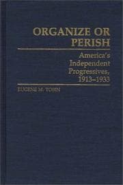 Tapa de Organize or perish