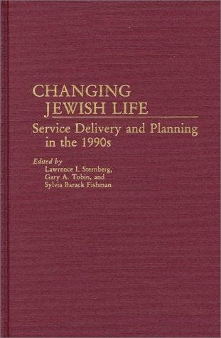 Tapa de Changing Jewish life
