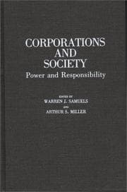 Tapa de Corporations and society