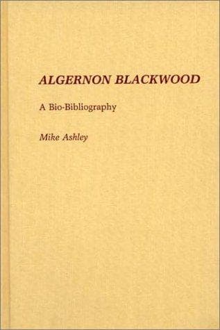 Tapa de Algernon Blackwood