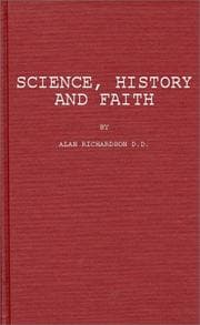 Tapa de Science, history and faith