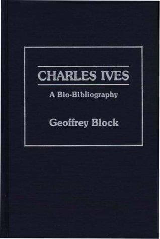 Tapa de Charles Ives