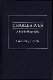Tapa de Charles Ives