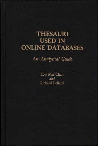 Tapa de Thesauri used in online databases