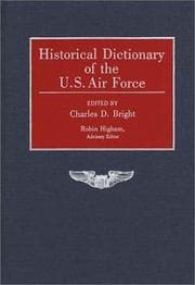 Tapa de Historical dictionary of the U.S. Air Force