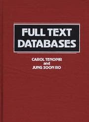 Tapa de Full text databases