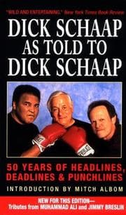 Tapa de Dick Schaap as Told to Dick Schaap