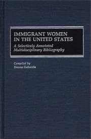 Tapa de Immigrant women in the United States