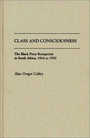 Tapa de Class and consciousness