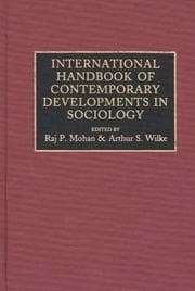 Tapa de International handbook of contemporary developments in sociology
