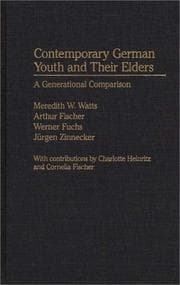 Tapa de Contemporary German youth and their elders