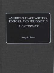Tapa de American peace writers, editors, and periodicals