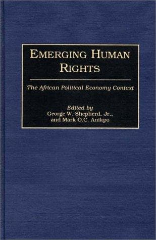 Tapa de Emerging human rights