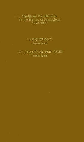 Tapa de "Psychology" :Psychological Principles