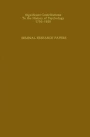 Tapa de Seminal Research Papers