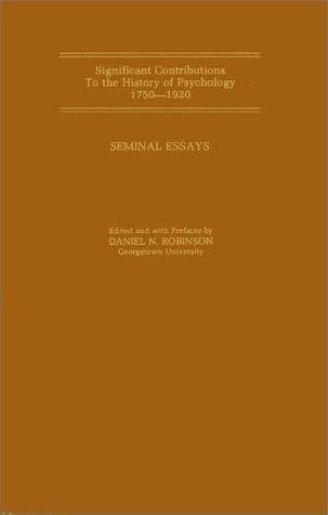 Tapa de Seminal Essays