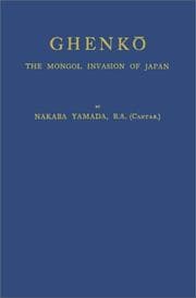 Tapa de Ghenko: The Mongol Invasion of Japan (Japan Studies: Studies in Japanese History and Civilization)