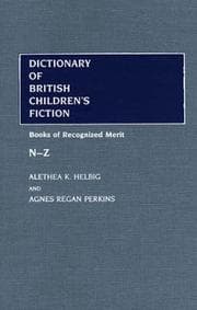 Tapa de Dictionary of British children's fiction