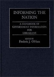 Tapa de Informing the Nation