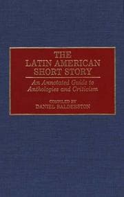 Tapa de The Latin American Short Story