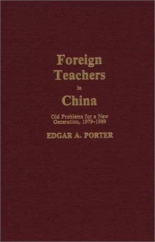 Tapa de Foreign teachers in China