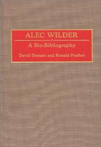 Tapa de Alec Wilder