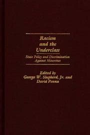 Tapa de Racism and the underclass