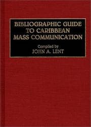 Tapa de Bibliographic guide to Caribbean mass communication