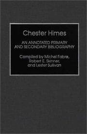 Tapa de Chester Himes