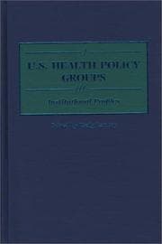 Tapa de U.S. Health Policy Groups
