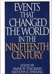 Tapa de Events that changed the world in the nineteenth century