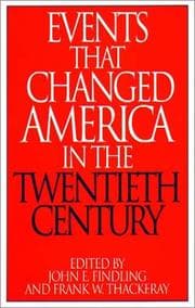 Tapa de Events that changed America in the twentieth century