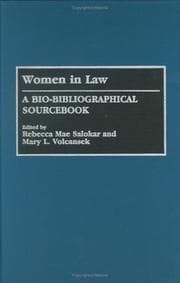 Tapa de Women in law