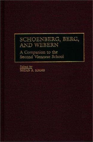 Tapa de Schoenberg, Berg, and Webern
