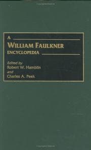 Tapa de A William Faulkner encyclopedia