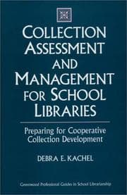 Tapa de Collection assessment and management for school libraries