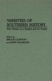 Tapa de Varieties of southern history